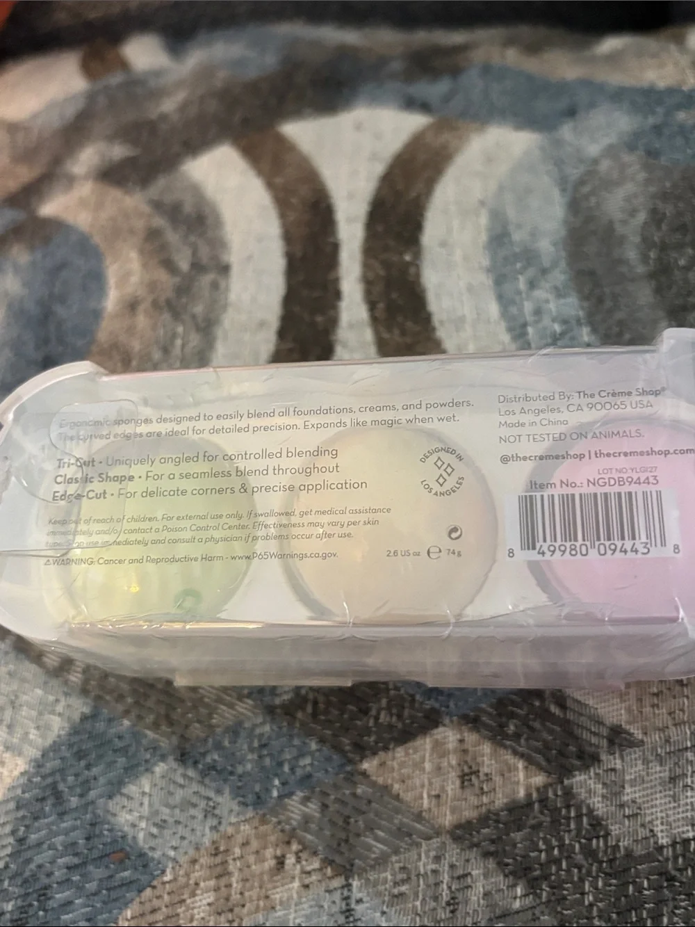 The Crème Shop Next Gen Makeup Blender Trio (NEW IN BOX)